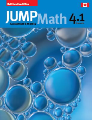 JUMP Math 4.1 / Workbook Grade 4, part 1 of 2 [9781897120712] - My