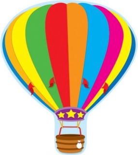 2-Sided Decoration - Hot Air Balloon