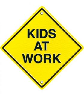 2-Sided Decoration - Kids At Work