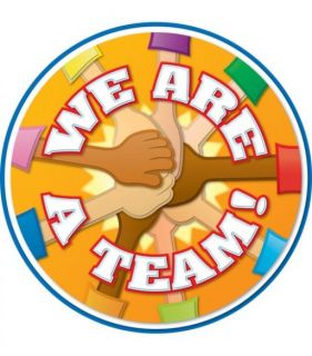 2-Sided Decoration - We Are A Team