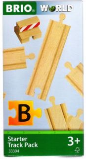 Wooden Railway & Trains - Brio Starter Track Pack