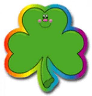 Colourful Cut-Outs / Single Design - Shamrock