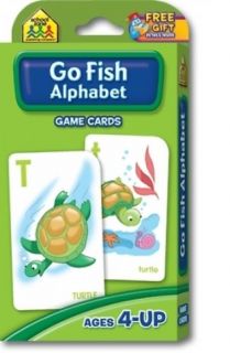 Flash Cards - Go Fish Alphabet