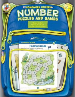 Homework Helper / Workbook G K-1 : Number Puzzles and Games