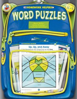 Homework Helper / Workbook G K-1 : Word Puzzles