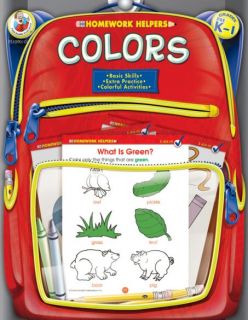 Homework Helper / Workbook PreK-G1 : Colors