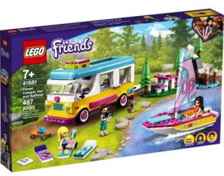 LEGO #41681 - Friends : Forest Camper Van & Sailboat