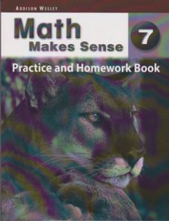 Math Makes Sense Practice & HmWk Bk 7