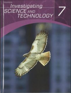 Pearson Investigating Science & Technolgoy 7 - Student Textbook