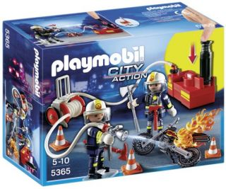 Playmobil #5365 - Firefighters with Water Pump