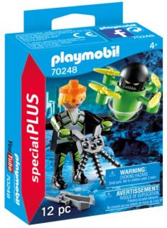 Playmobil #70248 - Agent With Drone