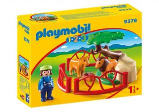 Playmobil #9378 - 1.2.3 Lion Enclosure