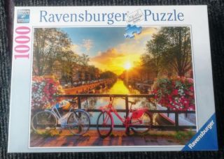 Ravensburger 1000 pcs Puzzle - Bicycles In Amsterdam