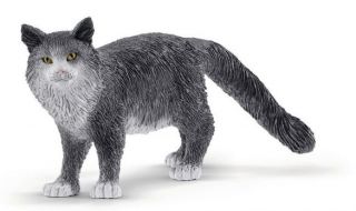 Schleich #13893 - Cat, Maine Coon