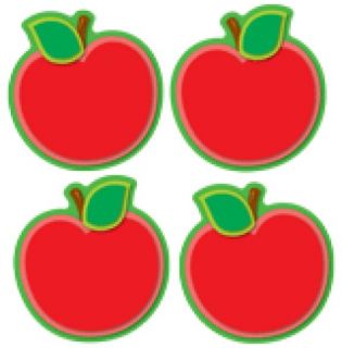 Shape Stickers - Apples #CD168030