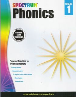 Spectrum Phonics Grade 1 - Workbook