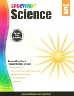 Spectrum Science Grade 5 - Workbook