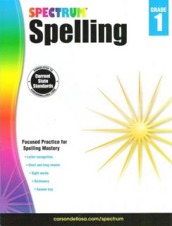 Spectrum Spelling Grade 1 - Workbook