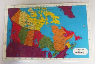 Travelpic Placemat - Canada Map