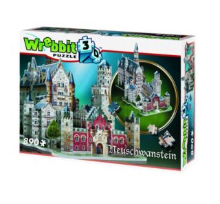 Wrebbit 3D Puzzle - Neuschwanstein Castle