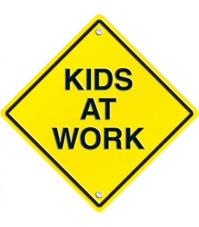 2-Sided Decoration - Kids At Work