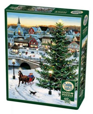 Cobble Hill 1000 pcs Puzzle - Village Tree