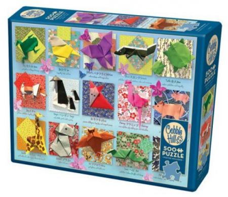 Cobble Hill 500 pcs Puzzle - Origami Animals