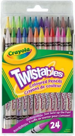 Crayola Twistables Colored Pencils 24 Colors