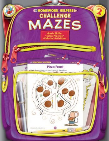 Homework Helper / Workbook Grade 2: Challenge Mazes