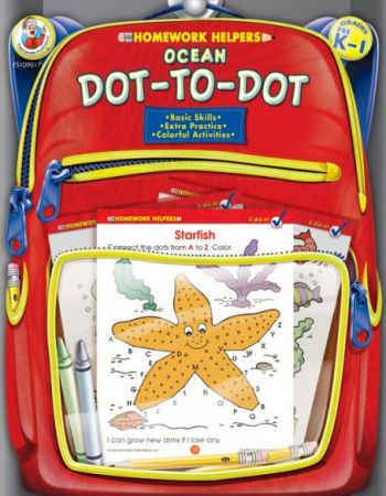 Homework Helper / Workbook PreK-G1 : Ocean Dot-to-Dot