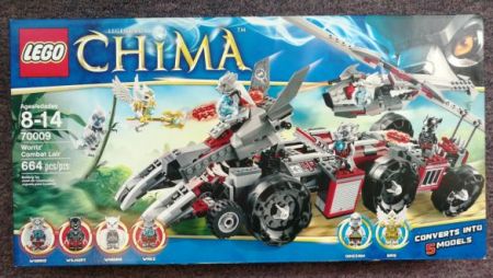 LEGO #70009 - Chima : Worriz' Combat Lair - My Gifted Child