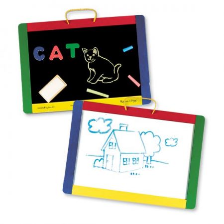 M&D Magnetic Chalk & Dry-Erase Board