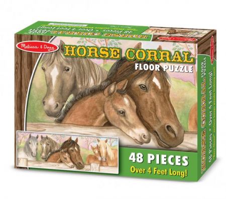 M&D Floor Puzzle - Horse Corral or Horse & Foal