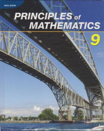 Nelson Principles of Mathematics 9 Textbook