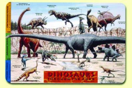 Painless Learning Placemat - Dinosaurs