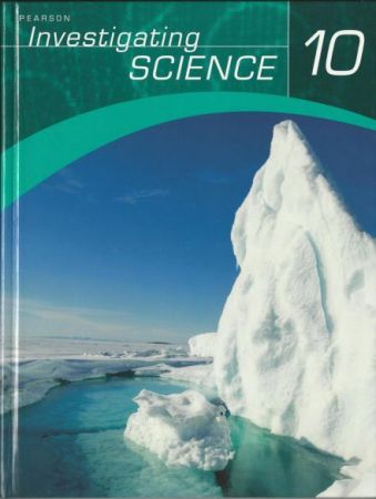 Pearson Investigating Science 10 - Student Textbook