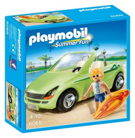 Playmobil #6069 - Surfer with Convertible