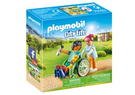 Playmobil #70193 - Patient in Wheelchair