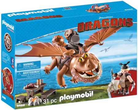 Playmobil #9460 - Fishlegs and Meatlug