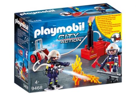 Playmobil #9468 - Firefighters with Water Pump