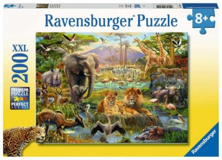 Ravensburger 200 pcs Puzzle - Animals of The Savannah