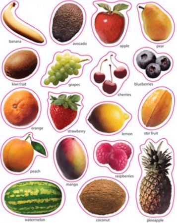 Shape Stickers - Fruit #CD168008