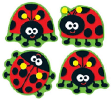 Shape Stickers - Ladybugs #CD168028