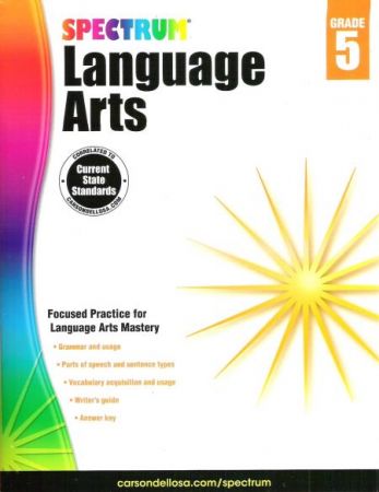 Spectrum Language Arts / Grammar Grade 5 - Workbook