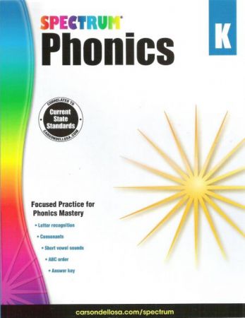 Spectrum Phonics Grade K - Workbook