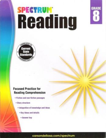 Spectrum Reading Grade 8 - Workbook