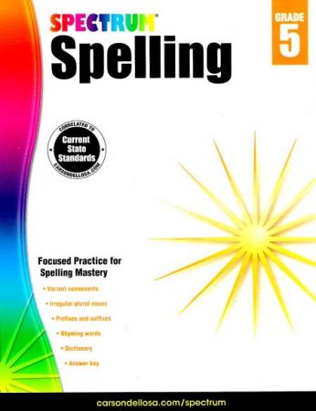 Spectrum Spelling Grade 5 - Workbook