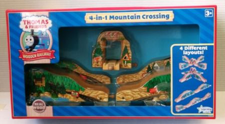 Wooden Railway & Trains - Thomas 4-In-1 Mountain Crossing LC99274