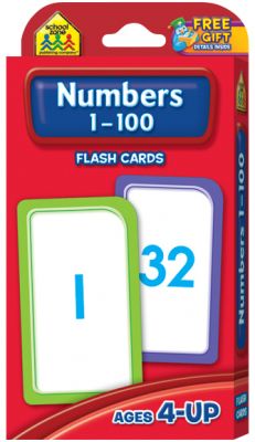 Flash Cards - Numbers 1 - 100 - My Gifted Child