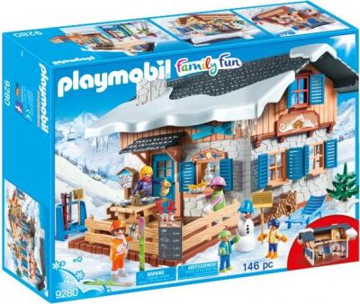 playmobil ski lodge